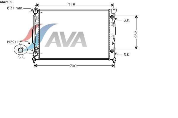 AVA COOLING SYSTEMS AiA2109   