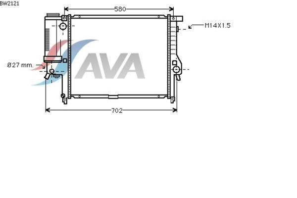 AVA COOLING SYSTEMS BW2140   