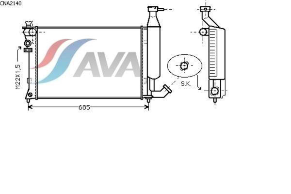 AVA COOLING SYSTEMS CNA2140   