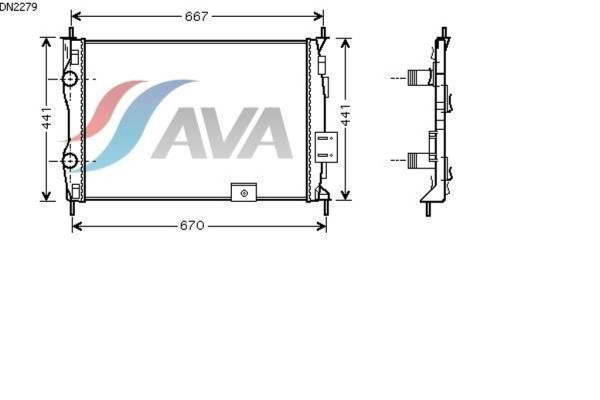 AVA COOLING SYSTEMS DN2279   