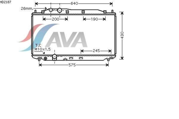 AVA COOLING SYSTEMS HD2187   