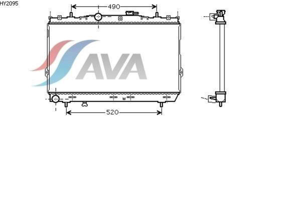 AVA COOLING SYSTEMS HY2095   