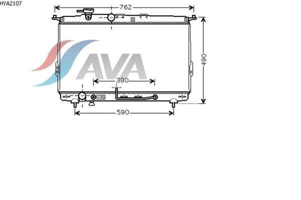 AVA COOLING SYSTEMS HYA2107   