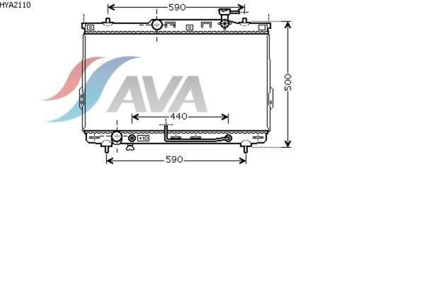 AVA COOLING SYSTEMS HYA2110   