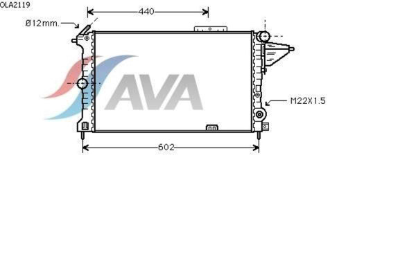 AVA COOLING SYSTEMS OLA2119   