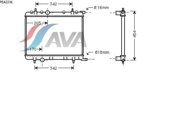 AVA COOLING SYSTEMS PEA2236   