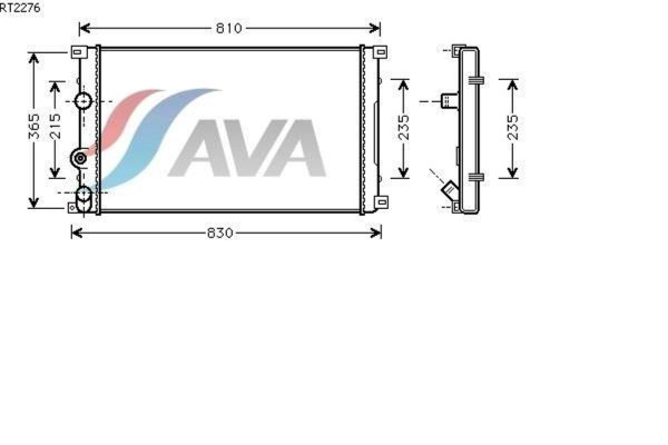 AVA COOLING SYSTEMS RT2276   