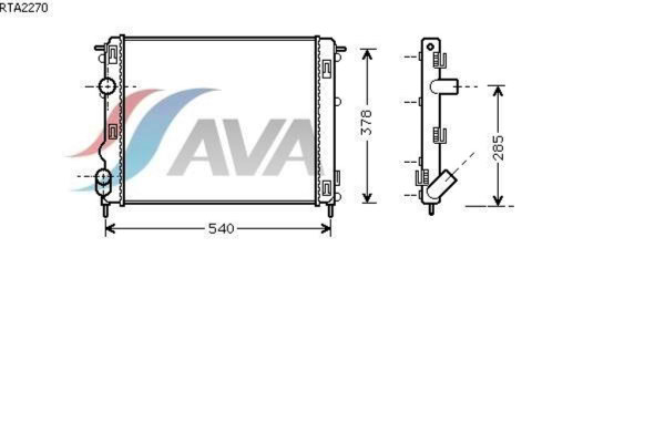 AVA COOLING SYSTEMS RTA2270   