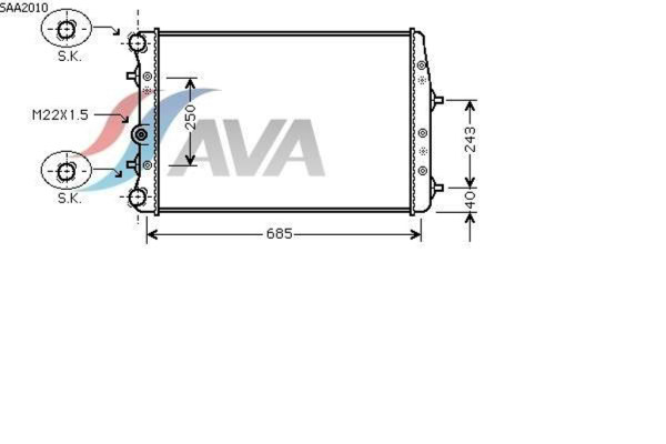 AVA COOLING SYSTEMS SAA2010   