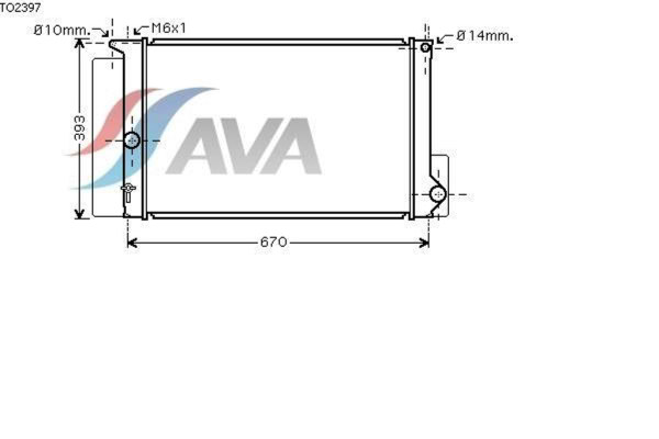 AVA COOLING SYSTEMS TO2397   