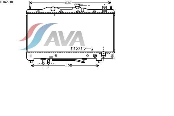 AVA COOLING SYSTEMS TOA2240   