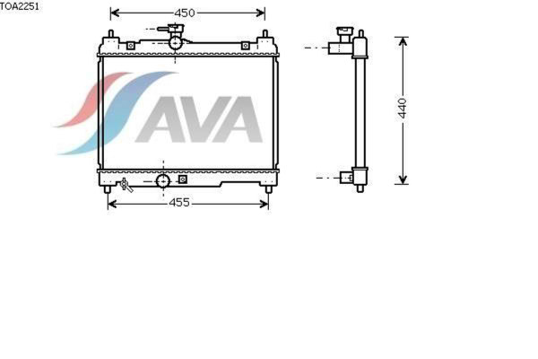 AVA COOLING SYSTEMS TOA2251   