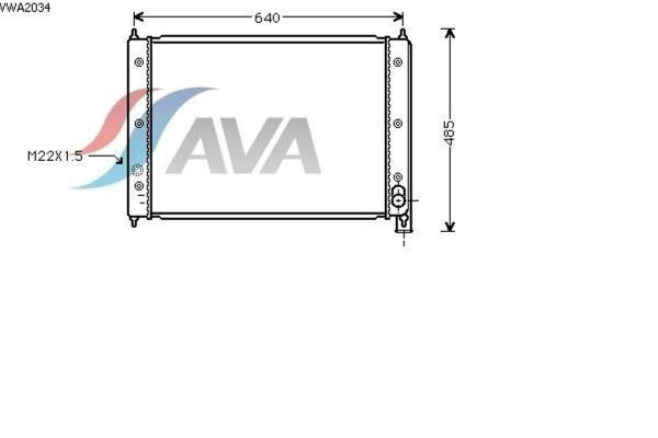 AVA COOLING SYSTEMS VWA2034   