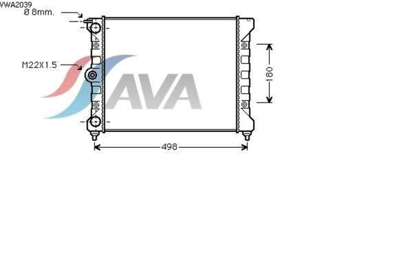 AVA COOLING SYSTEMS VWA2039   