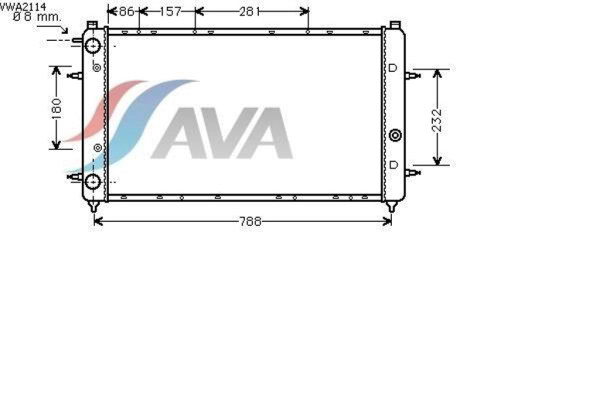 AVA COOLING SYSTEMS VWA2114 �������� ���������� ���������