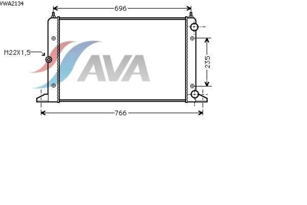 AVA COOLING SYSTEMS VWA2134   