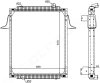 SAT RN0011 радиатор охлаждения двигателя